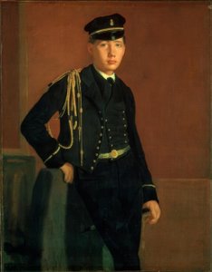 Achille de Gas et officier de Midshipman - Edgar Degas