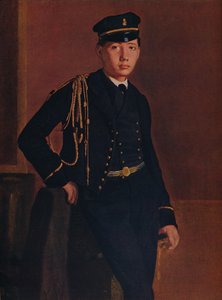 Achille de Gas en uniforme de cadet, 1856-1857 - Edgar Degas