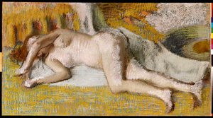 Après le bain, 1885 - Edgar Degas