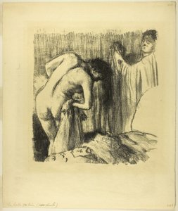 Après le bain III - Edgar Degas