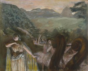 Aria après le ballet - Edgar Degas