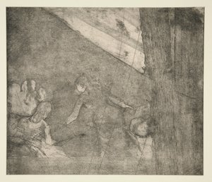 Aux Ambassadeurs, vers 1877 - Edgar Degas