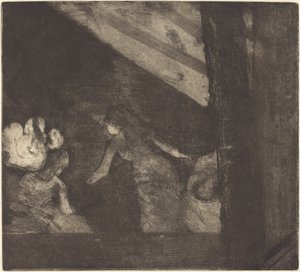Au Café des Ambassadeurs - Edgar Degas