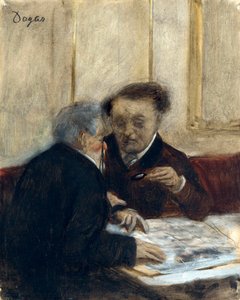 Au café Chateaudun - Edgar Degas