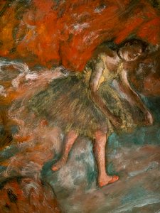 Scène de ballet (détail) - Edgar Degas