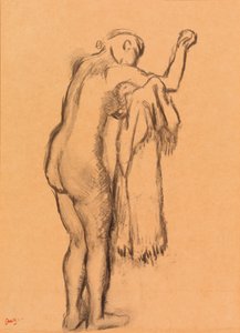 Baigneuse se séchant - Edgar Degas