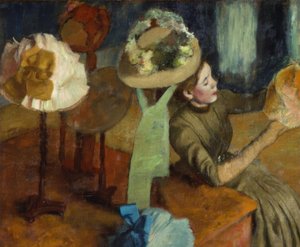 Chez la modiste - Edgar Degas