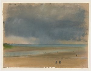 Au bord de la mer - Edgar Degas