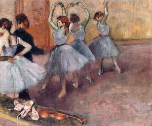 Danseurs en bleu