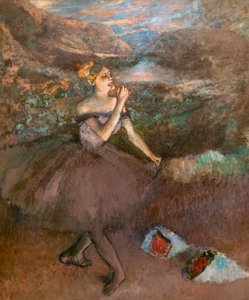 Danseuse avec bouquet