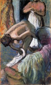 Petit Déjeuner après le Bain - Edgar Degas