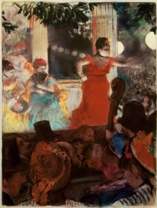 Café-concert aux ambassadeurs - Edgar Degas