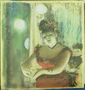 Chanteuse de café-concert, c.1878 - Edgar Degas
