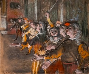 Choristes (également connu sous le nom de « Les Exposants ») - Edgar Degas