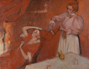 Peigner les cheveux (La Coiffure)