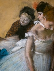 Examen de danse (détail) - Edgar Degas