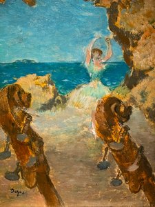 Danseuse. Scène de ballet - Edgar Degas