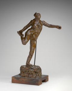 Danseuse tenant son pied droit dans sa main droite - Edgar Degas