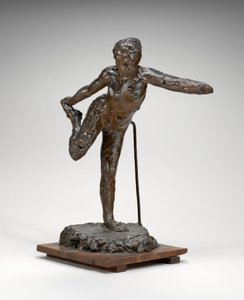 Danseuse tenant son pied droit dans sa main droite - Edgar Degas