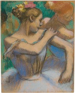 Danseuse ajustant son épaule, c.1896-99 - Edgar Degas