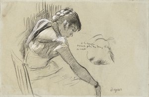 Danseuse au repos - Edgar Degas