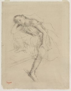 Danseuse au repos, vers 1895 - Edgar Degas