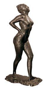 Danseuse au repos, sculpture par Edgar Degas, c.1882-95 - Edgar Degas