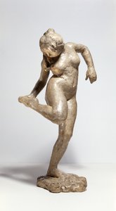 Danseuse regardant la plante de son pied - Edgar Degas