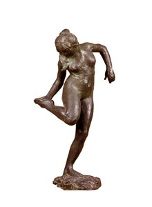 Danseuse regardant la plante de son pied droit, vers 1890 - Edgar Degas