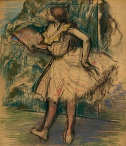 Danseuse avec un éventail, vers 1890-95