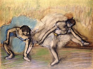 Danseurs au repos, vers 1896 - Edgar Degas