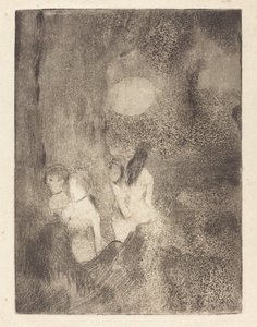 Danseurs dans les coulisses - Edgar Degas