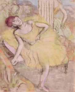 Danseuse au repos - Edgar Degas