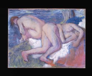 Deux femmes au bain - Edgar Degas