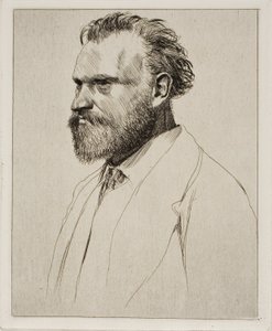 Edouard Manet, portrait en buste - Edgar Degas