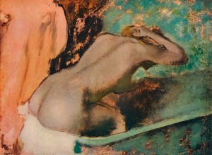 Femme assise sur le bord d