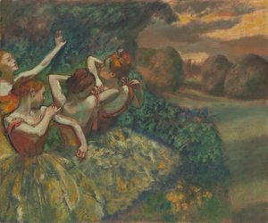 Quatre danseuses, vers 1899 - Edgar Degas