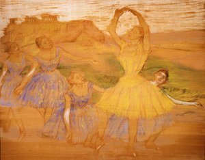 Groupe de danseurs, vers 1895-1897 - Edgar Degas