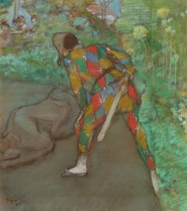 Arlequin - Edgar Degas