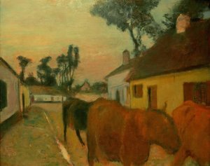 Retour du troupeau - Edgar Degas