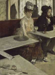 Dans un café Absinthe, 1873 - Edgar Degas