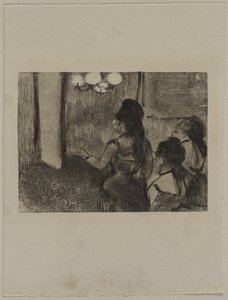 Dans le salon, vers 1880 - Edgar Degas