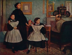 La Famille Bellelli, c1867 - Edgar Degas