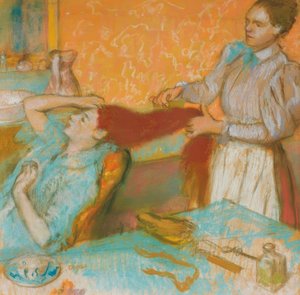 La coiffure - Edgar Degas