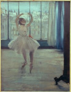 La danseuse chez le photographe - Edgar Degas