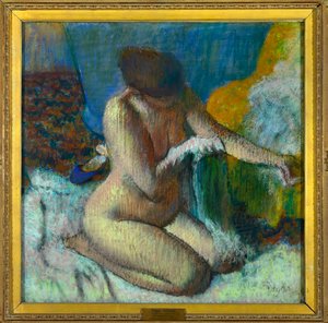 La sortie du bain - Edgar Degas