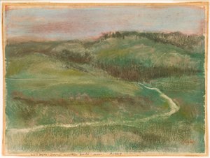 Paysage - Edgar Degas