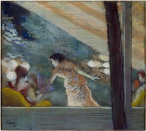 Le café concert aux ambassadeurs - Edgar Degas
