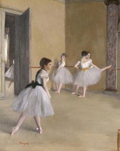 Le foyer de la danse à l’Opéra de la rue Le Peletier