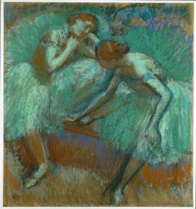 Les Grandes Danseuses vertes - Edgar Degas